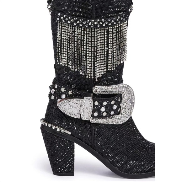 New Dollskill fringe sheriff shine cowboy boots - Picture 2 of 3